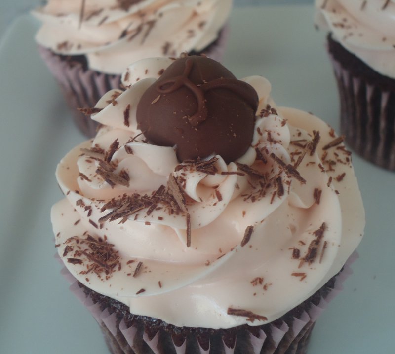 Cherry Dr Pepper Cupcakes