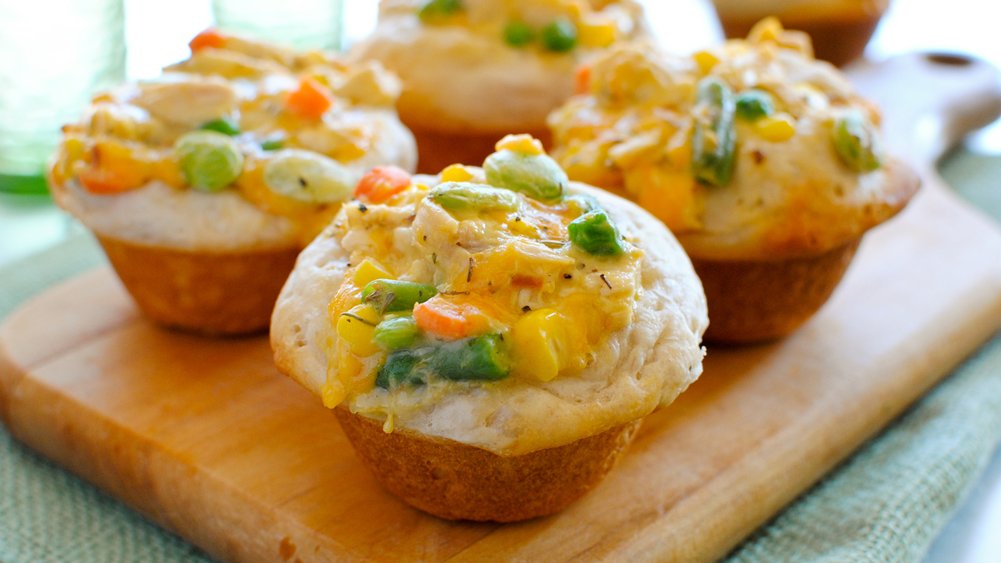 Chicken Pot Pie Cupcakes Chicken Pot Pie Cupcakes