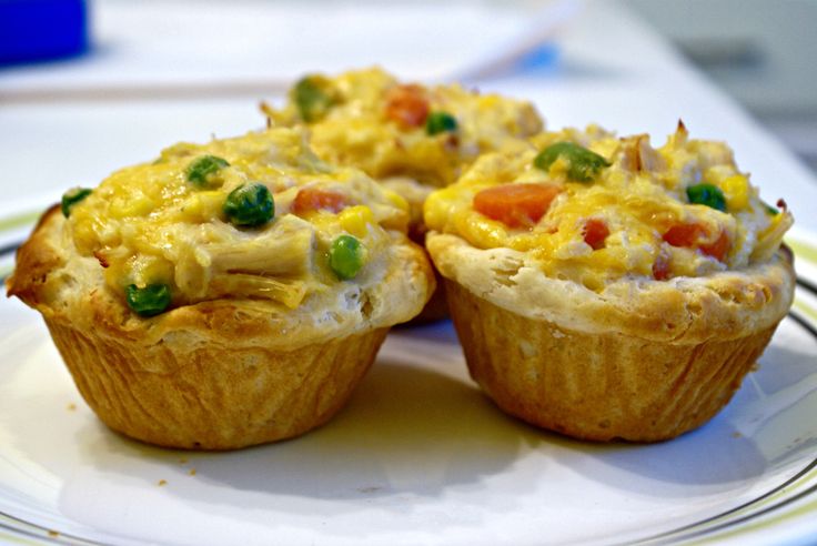 Chicken Pot Pie Cupcakes Chicken Pot Pie Cupcakes