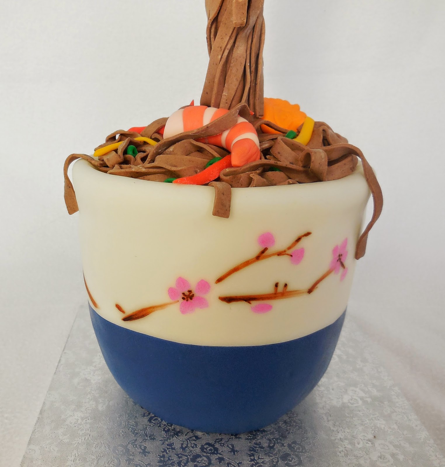 Chinese Noodle Bowl Cake