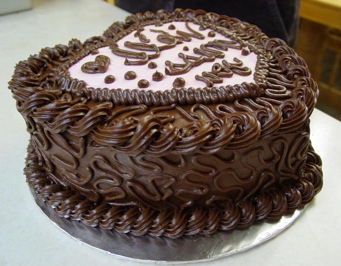 Chocolate Birthday Cake Decorating Ideas