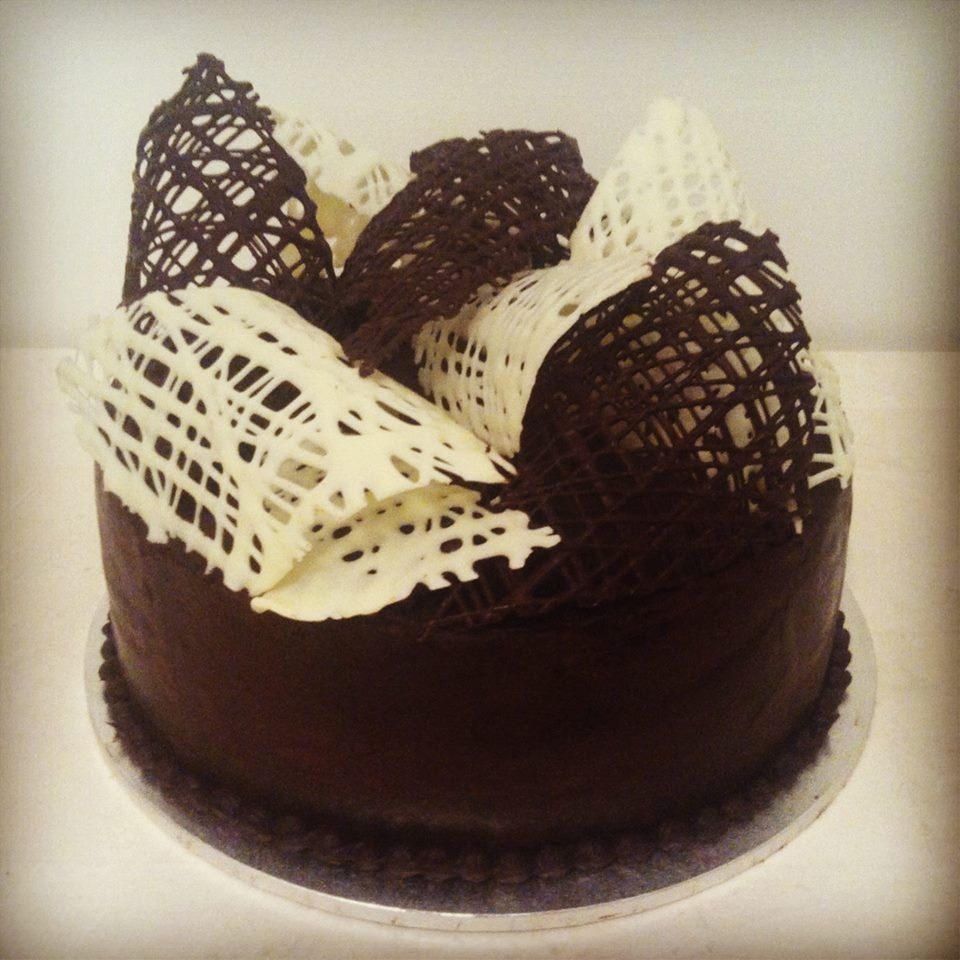 Chocolate Cakes with Decoration