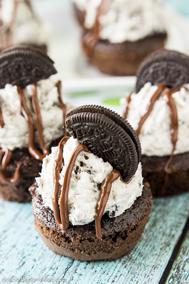 Chocolate Oreo Cupcakes