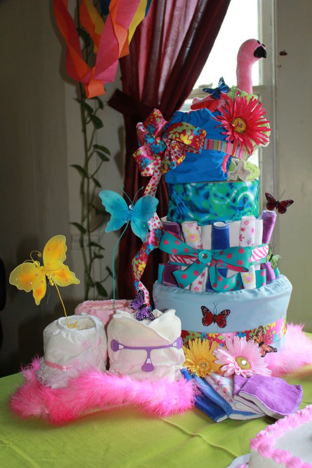 Cloth Diaper Cake