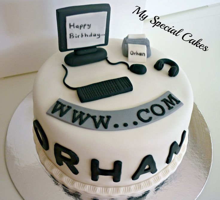 Computer Cake Idea Computer Cake Idea