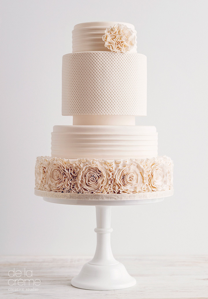 Contemporary Wedding Cake