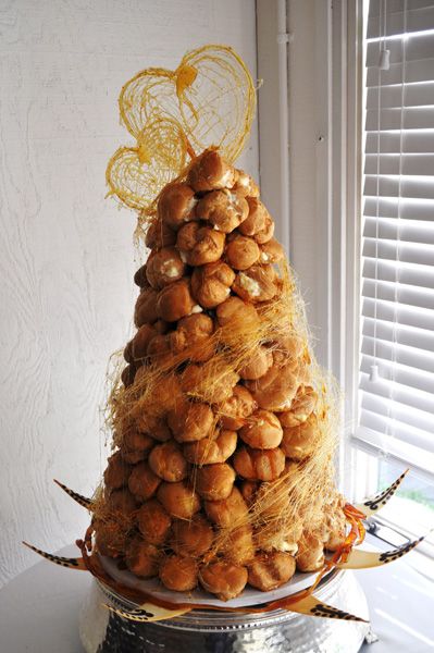 Croquembouche with Spun Sugar