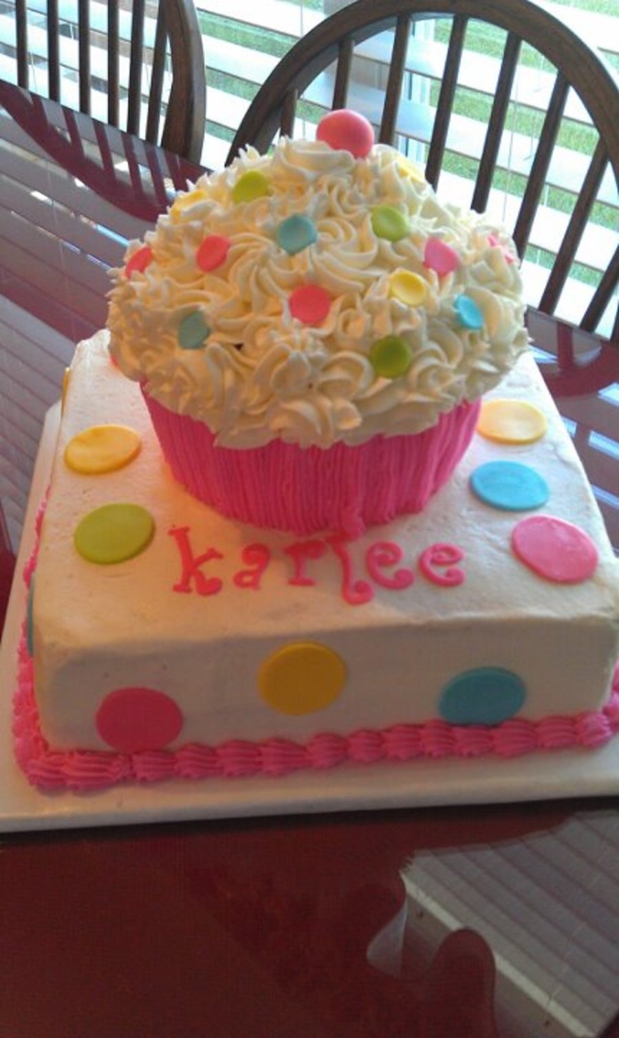 Cupcake Birthday Cake