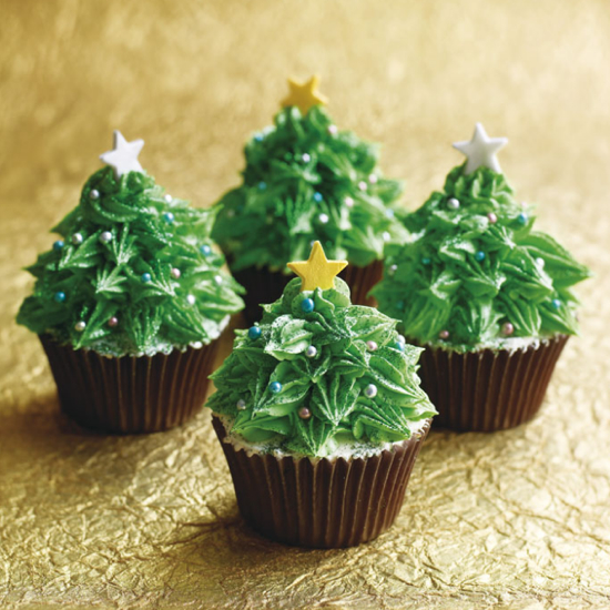 Cupcake Idea Christmas Tree
