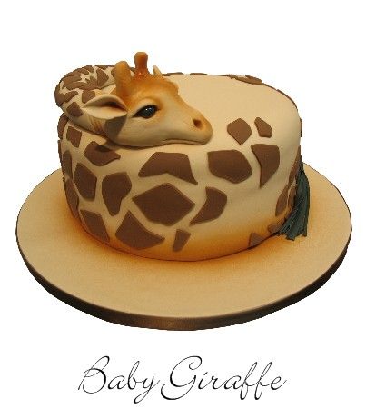 Cute Baby Giraffe Cake