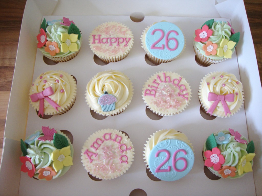 Cute Birthday Cupcake Idea