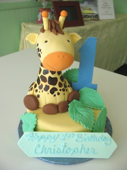 Cute Giraffe Cake