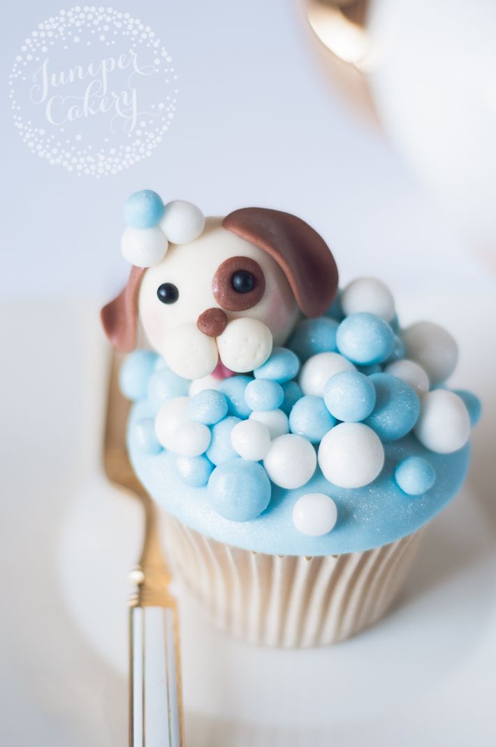 Cute Puppy Dog Cupcakes