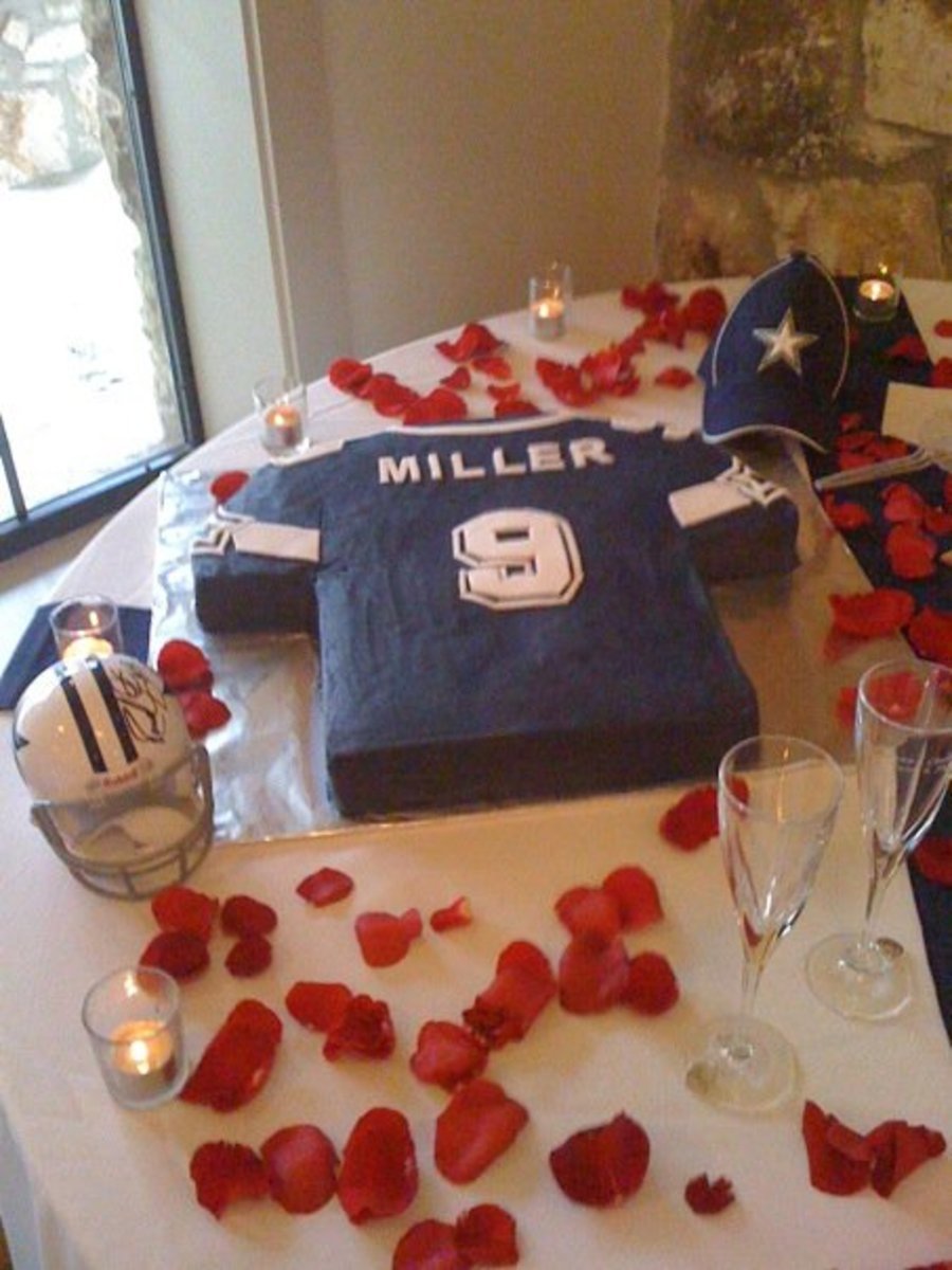 Dallas Cowboys Grooms Cake