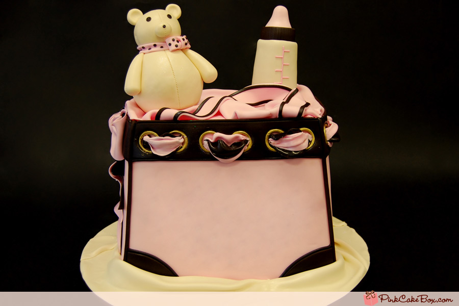 Designer Purse Baby Shower Cake