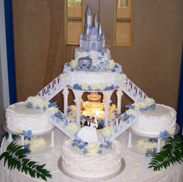 Disney Wedding Cake