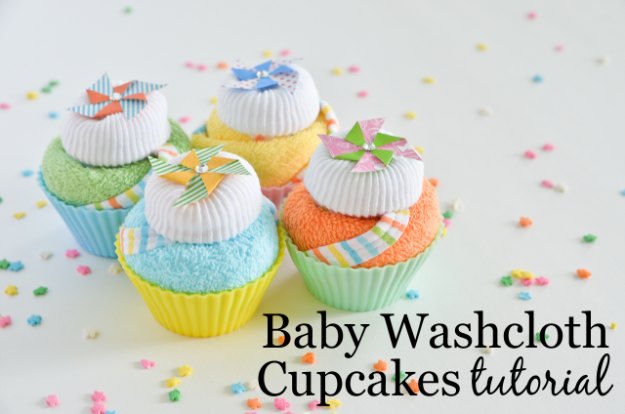 DIY Baby Shower Cupcake Gift Ideas