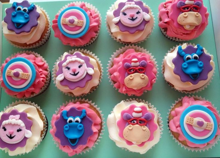 Doc McStuffins Birthday Cake Cupcake