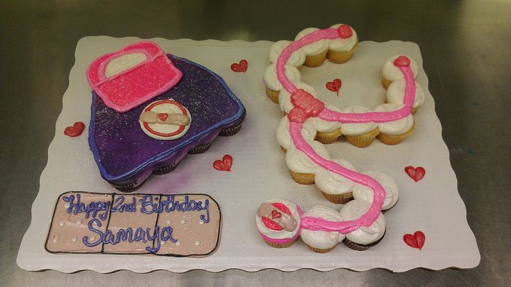Doc McStuffins Cupcake Cake