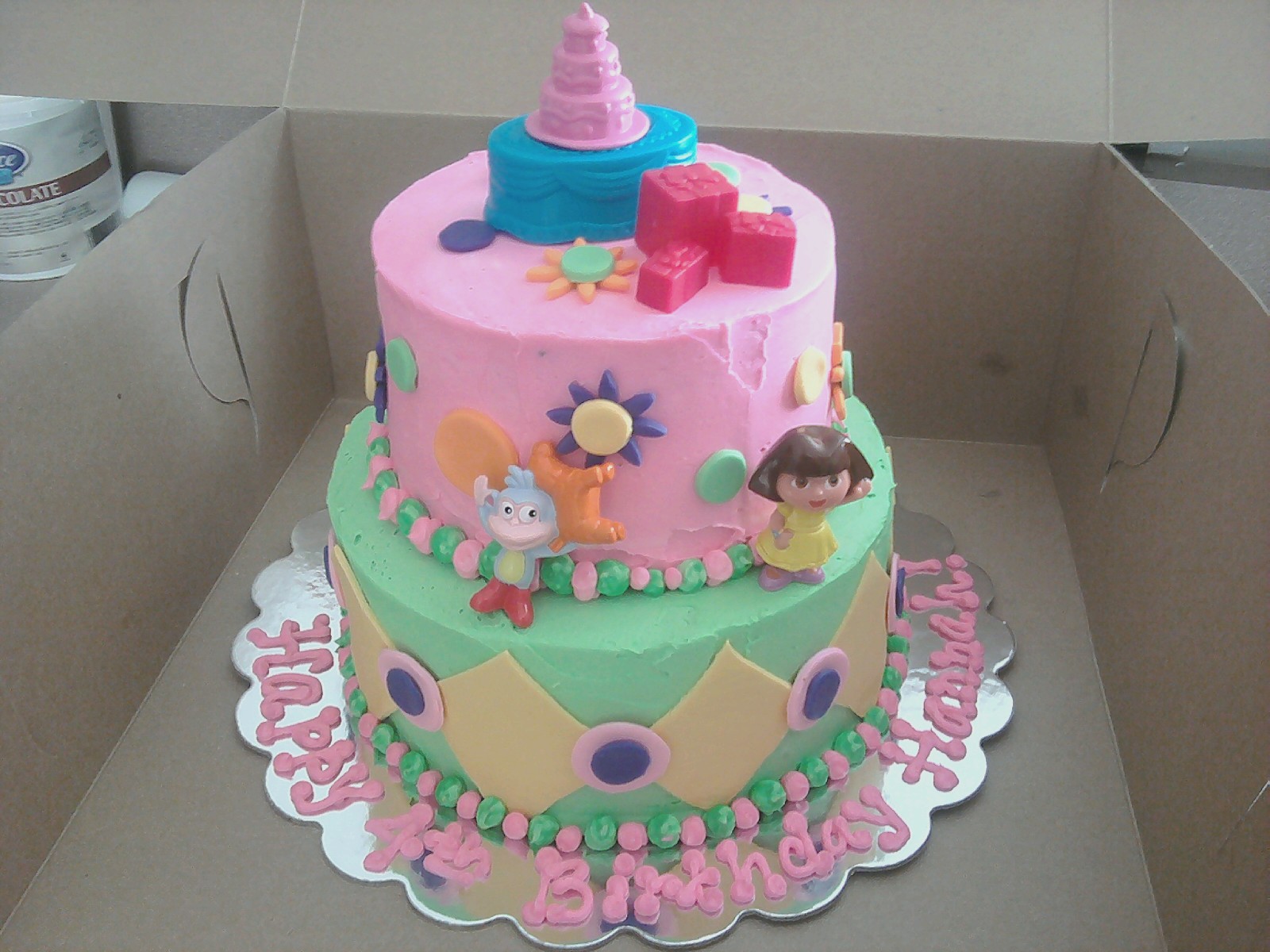 Dora Birthday Cake