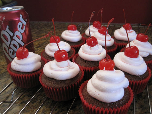 Dr. Pepper Cupcakes