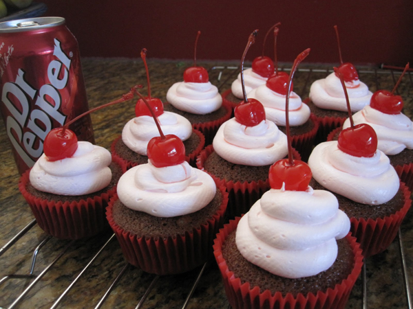 Dr. Pepper Cupcakes Dr. Pepper Cupcakes