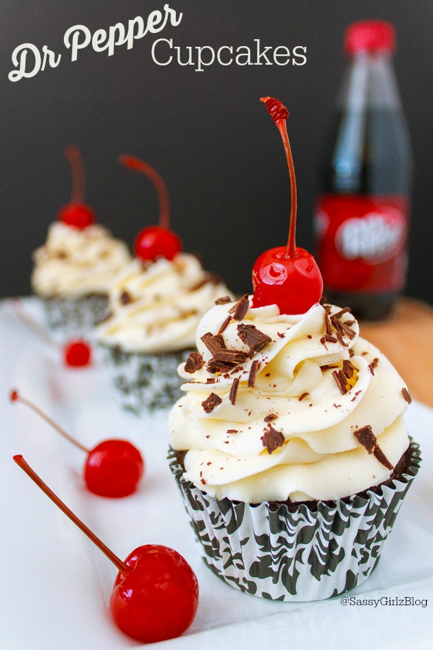 Dr. Pepper Cupcakes Dr. Pepper Cupcakes