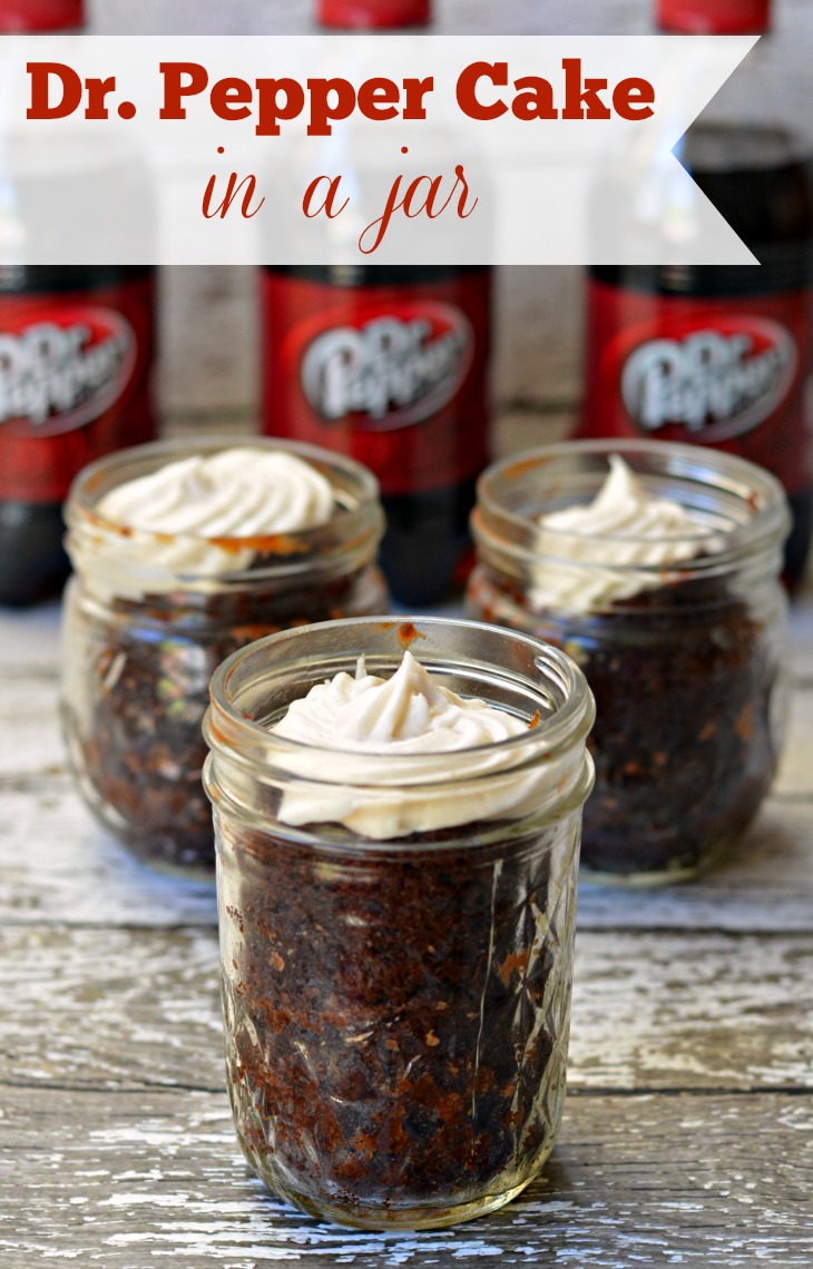 Dr Pepper Mason Jar Cakes Dr Pepper Mason Jar Cakes