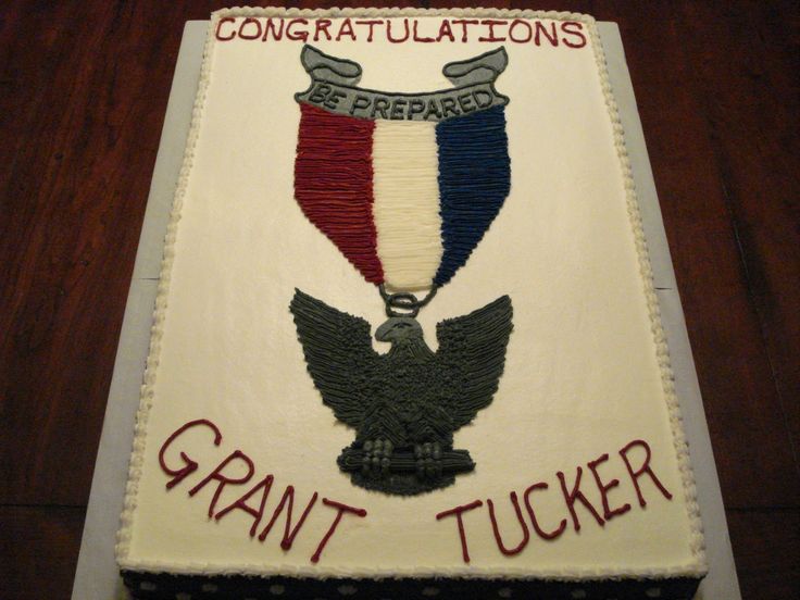 Eagle Scout Cake