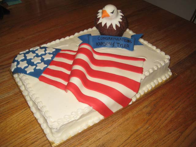 Eagle Scout Sheet Cake