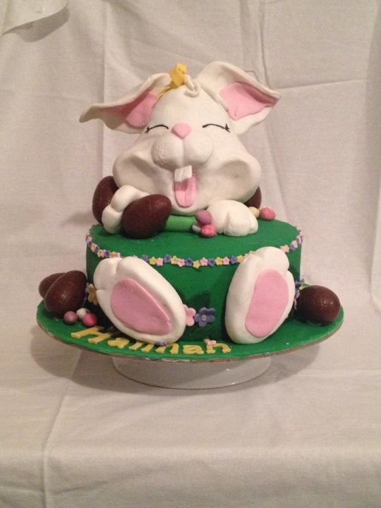 Easter Themed Birthday Cake