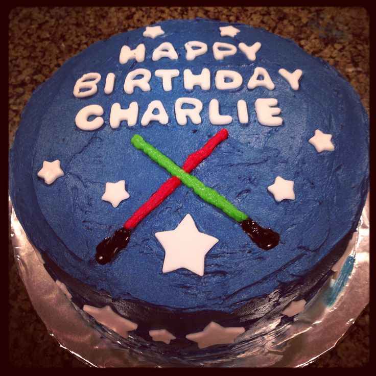 Easy Star Wars Birthday Cake