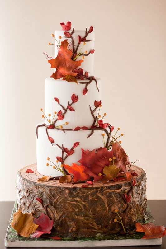 Fall Wedding Cake Ideas Fall Wedding Cake Ideas