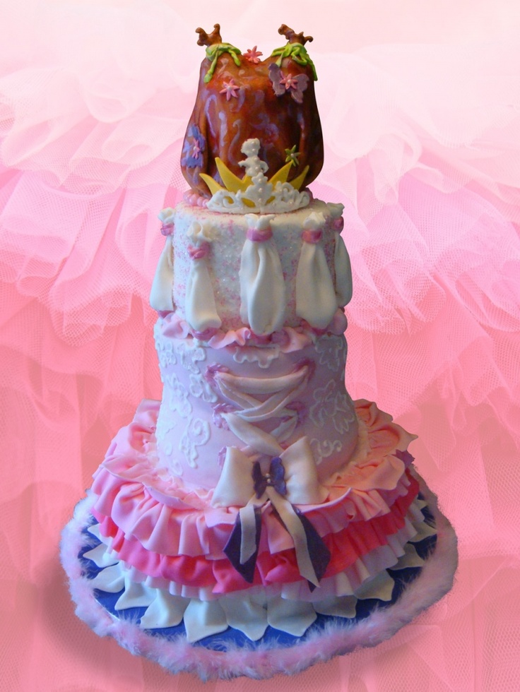 Fancy Nancy Birthday Cake