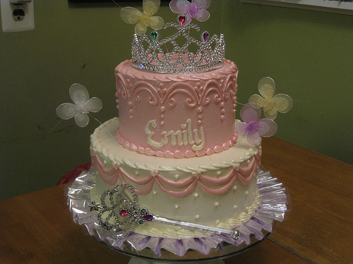 Fancy Nancy Birthday Cake