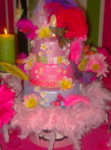 Fancy Nancy Birthday Cake