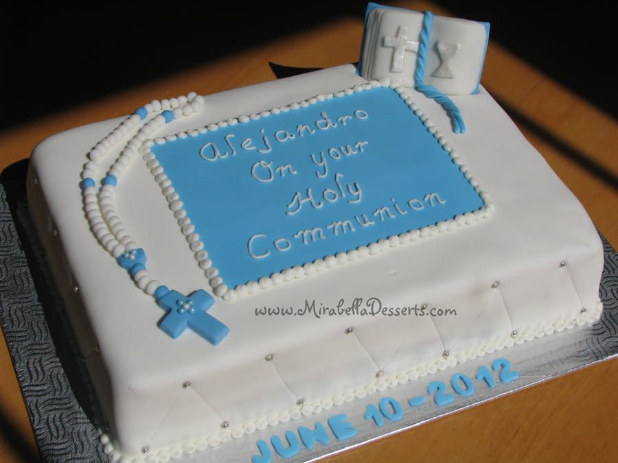 First Communion Cake First Communion Cake