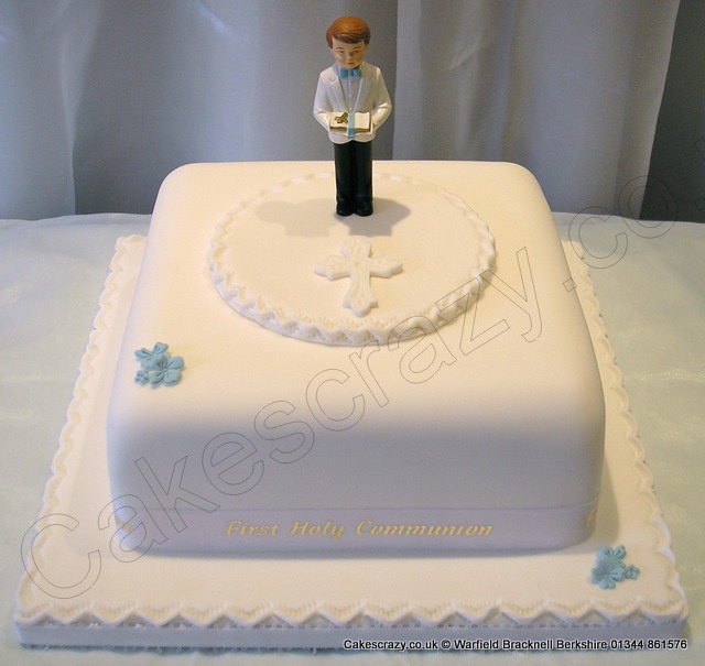 10 Photos of Square Communion Cakes