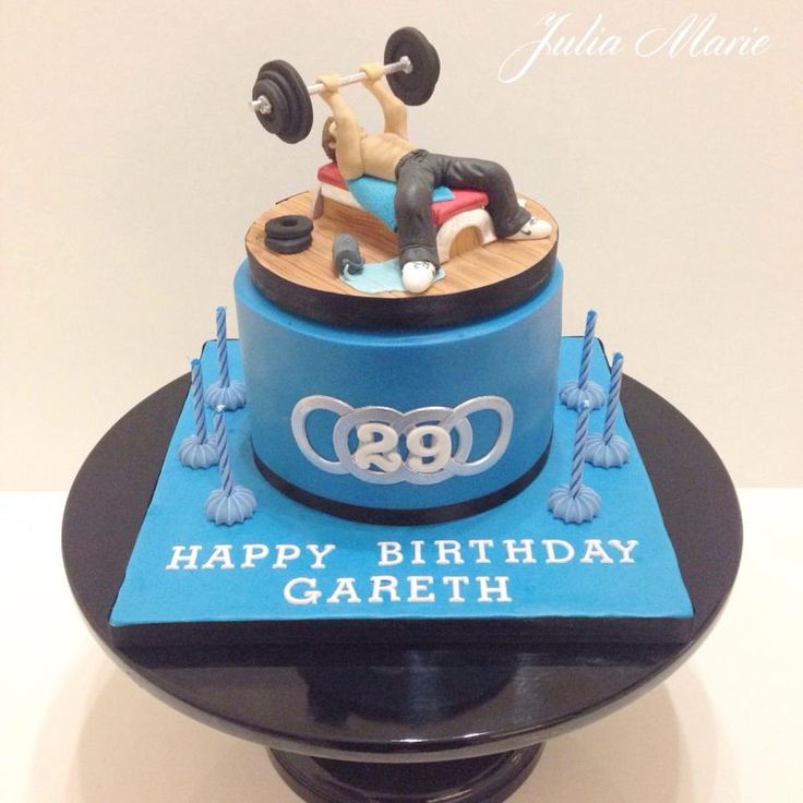 Fitness Birthday Cake Fitness Birthday Cake