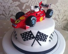 Formula 1 Race Car Cake Toppers