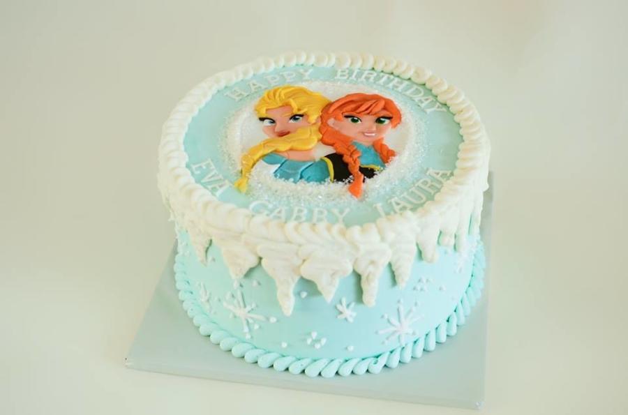 Frozen Buttercream Cake Frozen Buttercream Cake