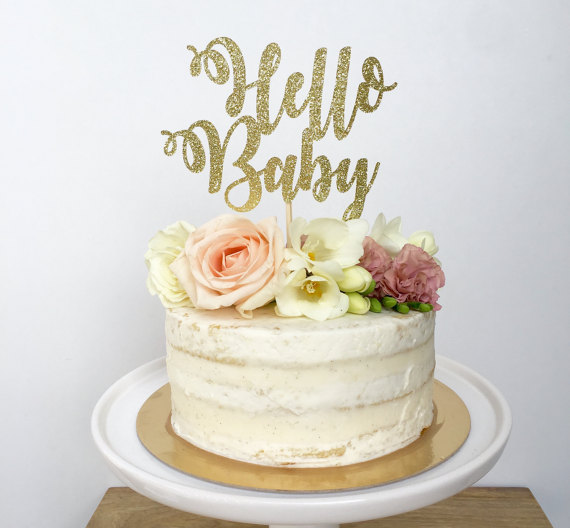 Gender-Neutral Baby Shower Cake Gender-Neutral Baby Shower Cake