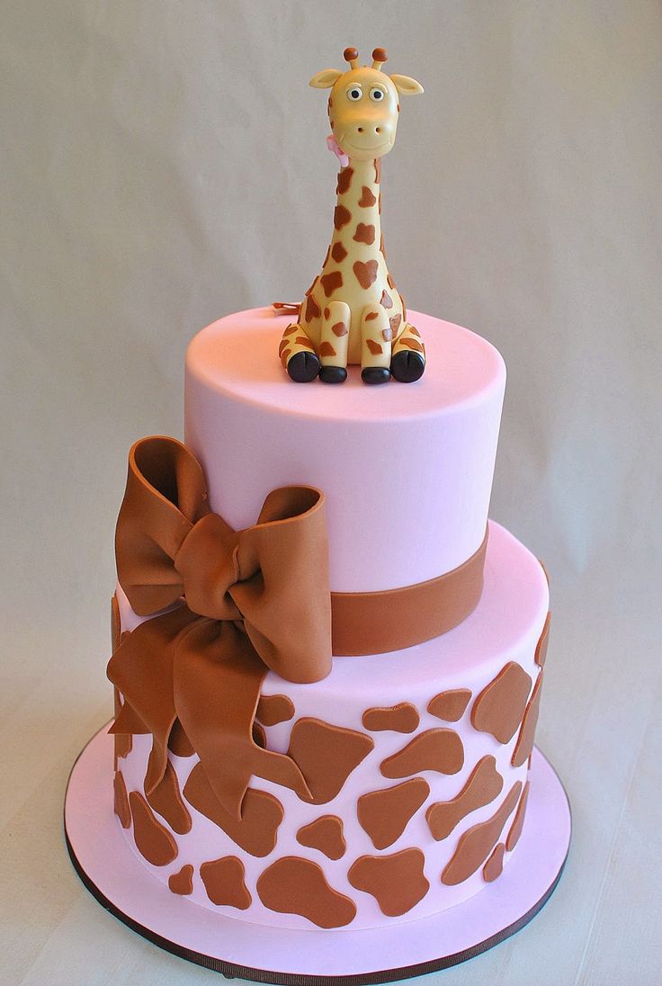Giraffe Birthday Cake Giraffe Birthday Cake