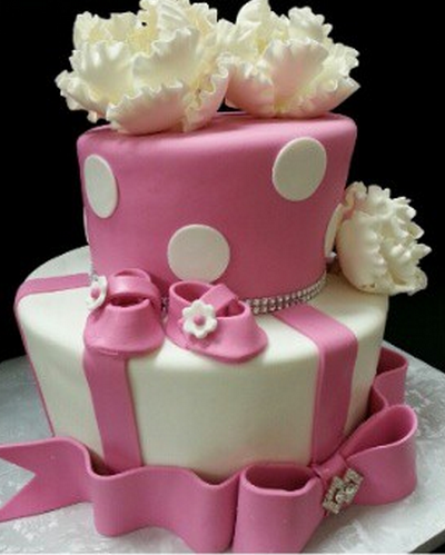 Girl Baby Shower Cake