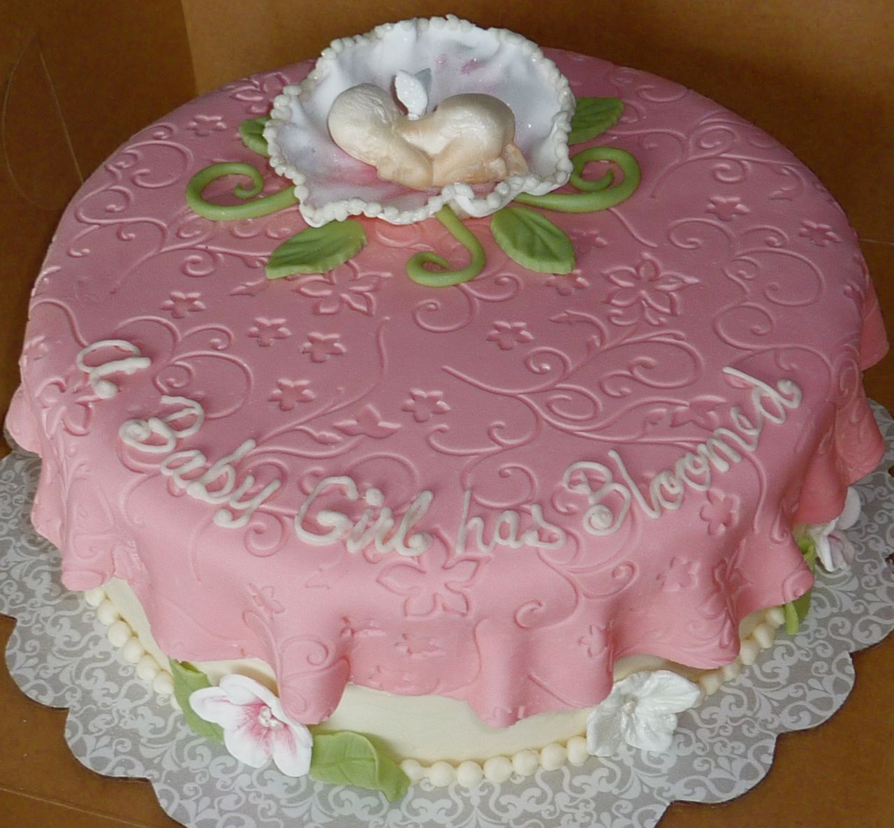 Girl Baby Shower Cake