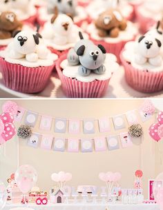 Girl Puppy Dog Birthday Party Ideas