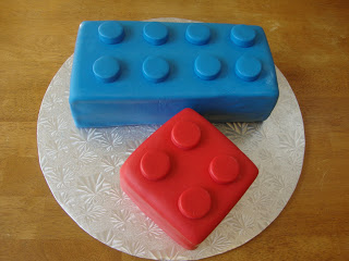 Girls LEGO Birthday Cake