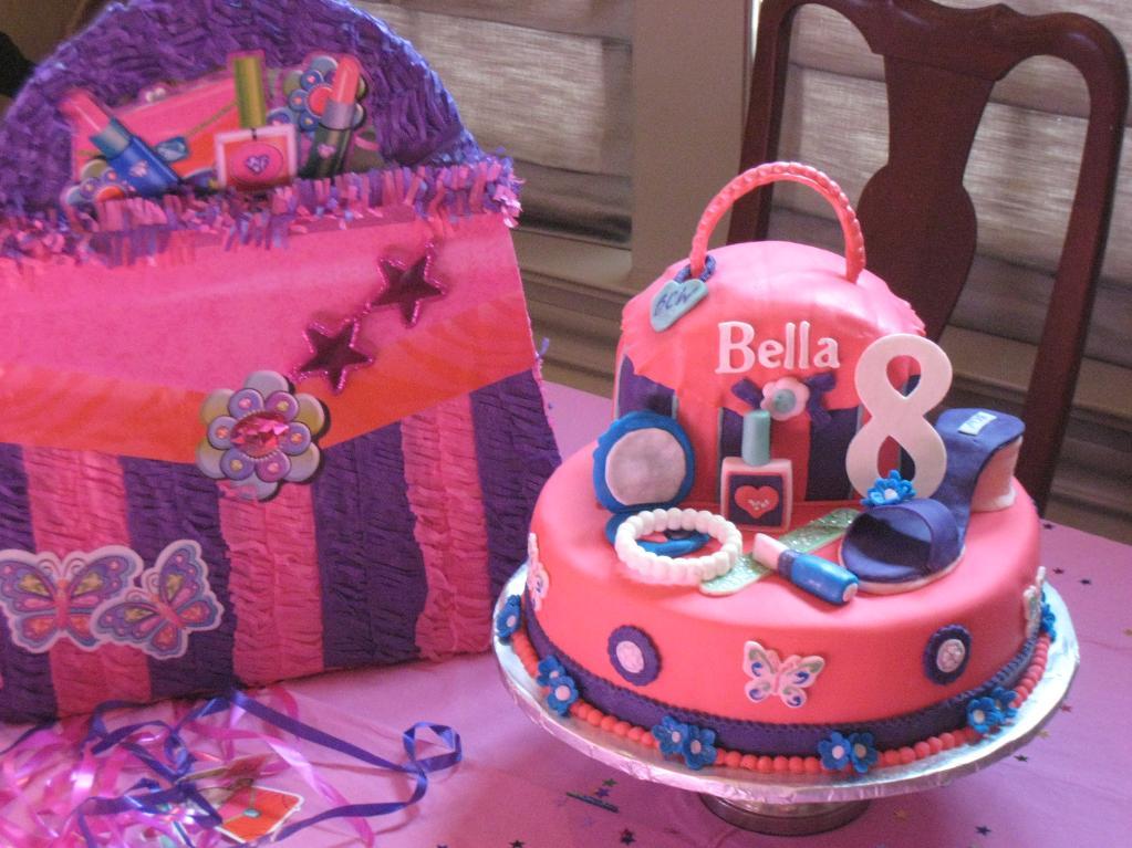 Glamour Birthday Cake Idea