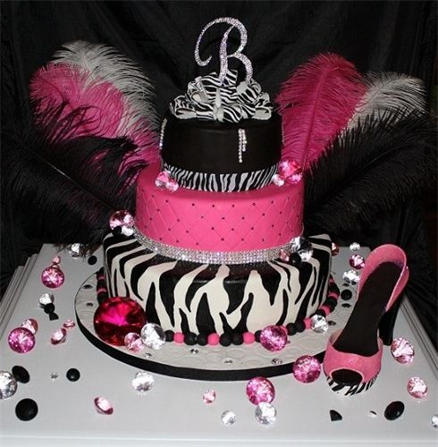 Glamour Sweet Sixteen Cake Ideas