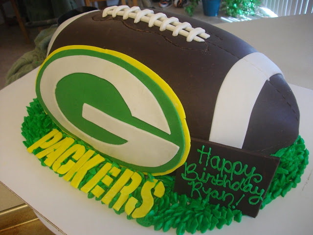 Green Bay Packers Birthday Cake